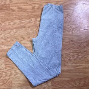 Gray exercise/lounge leggings